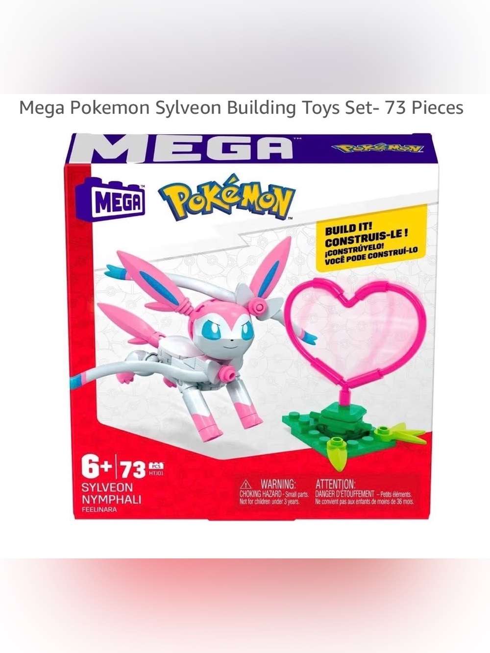 Pokémon Sylveon Building Blocks